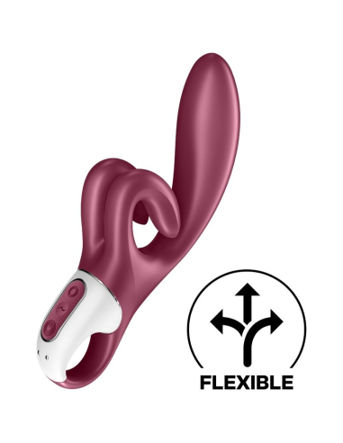 SATISFYER - TOUCH ME VIBRADOR RABBIT ROJO