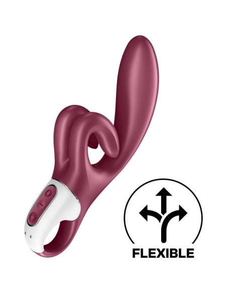 SATISFYER - TOUCH ME VIBRADOR RABBIT ROJO