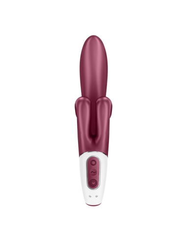 SATISFYER - TOUCH ME VIBRADOR RABBIT ROJO