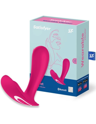 SATISFYER - TOP SECRET Vibrador Control Remoto App | SEXPLACE.MX