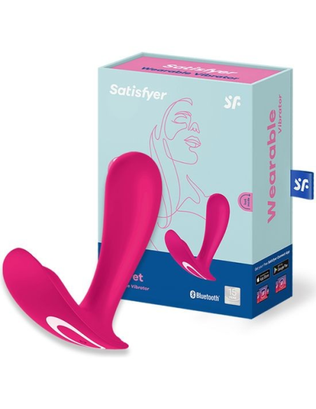 SATISFYER - TOP SECRET Vibrador Control Remoto App | SEXPLACE.MX