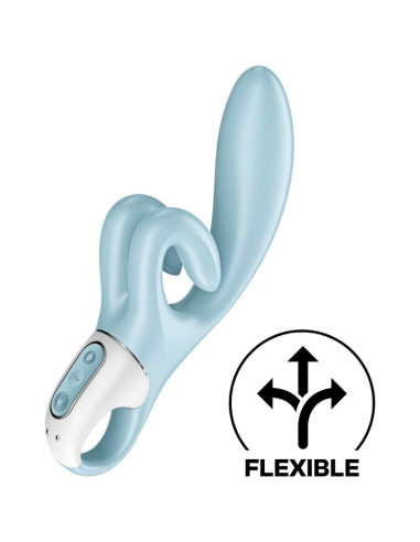 SATISFYER - TOUCH ME VIBRADOR RABBIT AZUL