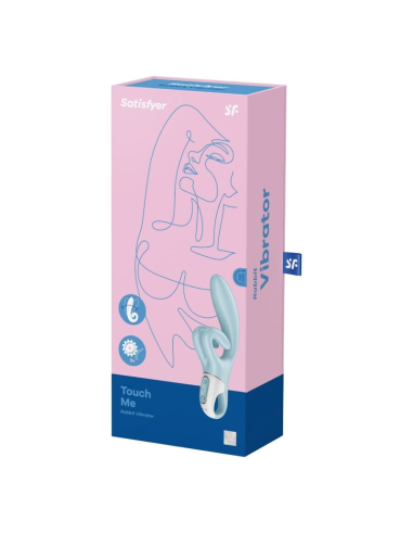 SATISFYER - TOUCH ME VIBRADOR RABBIT AZUL