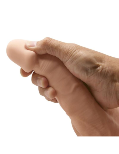BAILE - BEAUTIFUL ENCOUNTER BAHAMUT DILDO REALÍSTICO FLEXIBLE 21.8 CM NATURAL