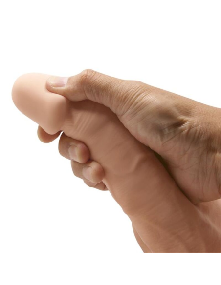 BAILE - BEAUTIFUL ENCOUNTER BAHAMUT DILDO REALÍSTICO FLEXIBLE 21.8 CM NATURAL