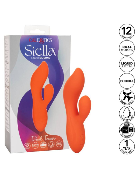 CALEXOTICS - STELLA DUAL TEASER NARANJA