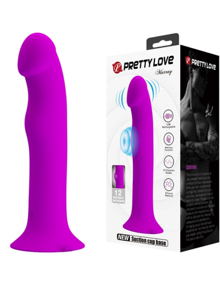 PRETTY LOVE - MURRAY VIBRADOR Y ESTIMULADOR PUNTO G MORADO