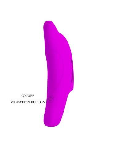 PRETTY LOVE - DELPHINI PODEROSO ESTIMULADOR DE DEDO MORADO