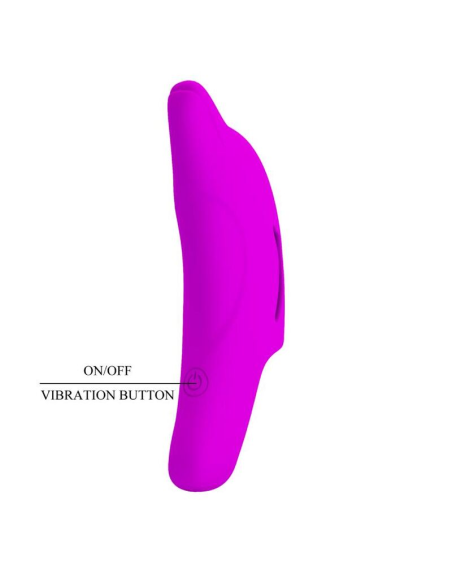 PRETTY LOVE - DELPHINI PODEROSO ESTIMULADOR DE DEDO MORADO