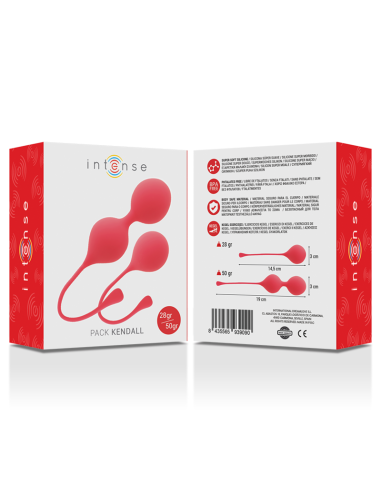 INTENSE - BOLAS KEGEL PACK KENDALL ROJO