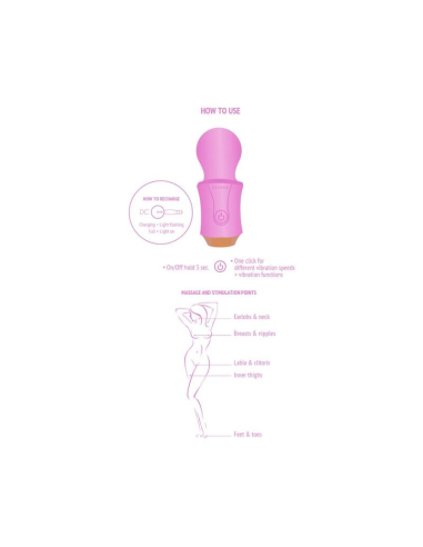 XOCOON - THE TRAVELLER WAND FUCSIA