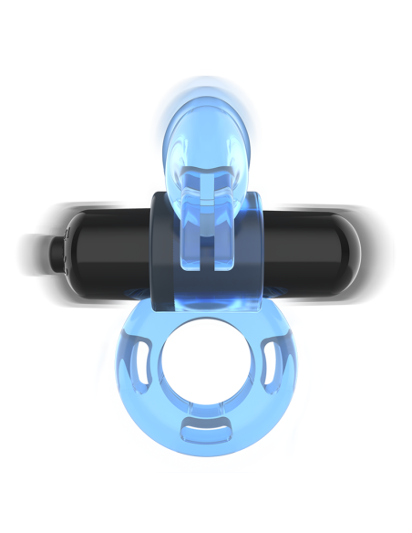 INTENSE - FRY ANILLO VIBRADOR AZUL