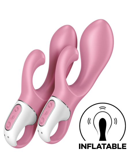 SATISFYER - AIR PUMP BUNNY 2 ROSA