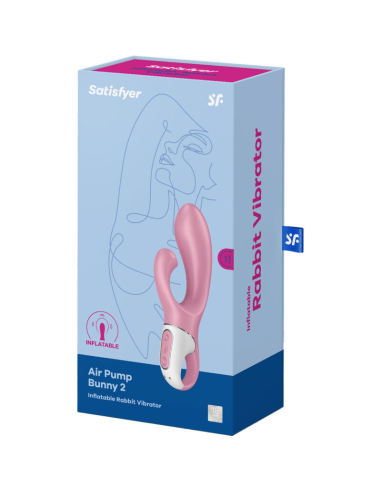 SATISFYER - AIR PUMP BUNNY 2 ROSA