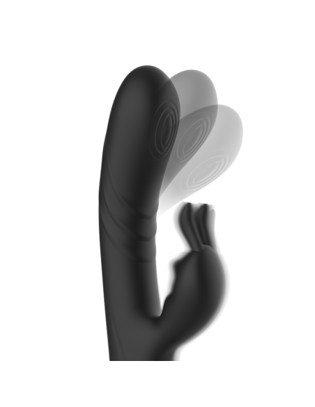 BLACKandSILVER - JAMIE VIBRADOR RABBIT EFECTO WAVE