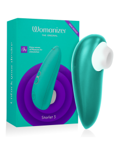 WOMANIZER - STARLET 3 ESTIMULADOR CLÍTORIS TURQUESA