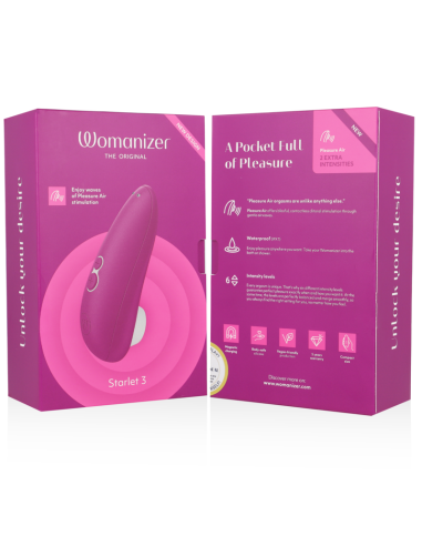 WOMANIZER - STARLET 3 ESTIMULADOR CLÍTORIS VIOLETA
