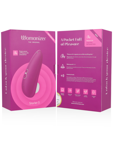WOMANIZER - STARLET 3 ESTIMULADOR CLÍTORIS VIOLETA