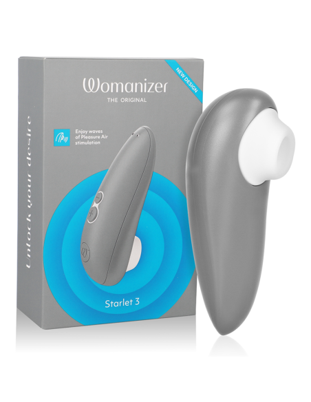 WOMANIZER - STARLET 3 ESTIMULADOR CLÍTORIS GRIS