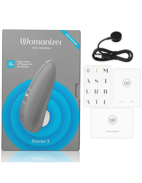 WOMANIZER - STARLET 3 ESTIMULADOR CLÍTORIS GRIS