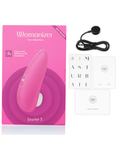 WOMANIZER - STARLET 3 ESTIMULADOR CLÍTORIS ROSA