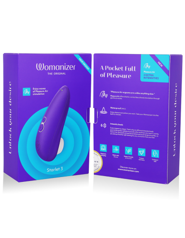 WOMANIZER - STARLET 3 ESTIMULADOR CLÍTORIS INDIGO