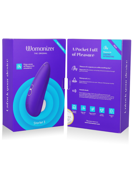 WOMANIZER - STARLET 3 ESTIMULADOR CLÍTORIS INDIGO