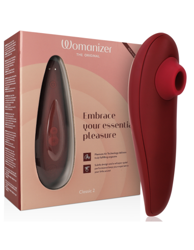 WOMANIZER - CLASSIC 2 ESTIMULADOR DE CLÍTORIS BURDEOS