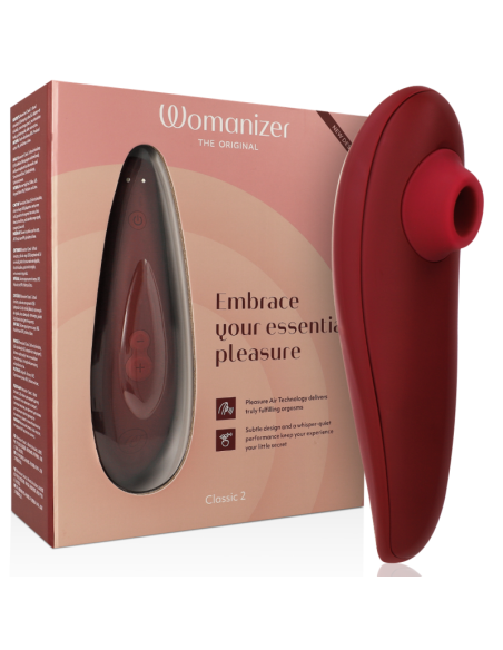 WOMANIZER - CLASSIC 2 ESTIMULADOR DE CLÍTORIS BURDEOS