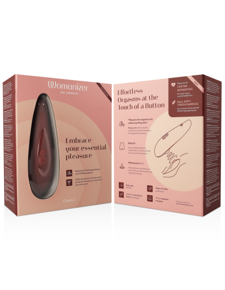 WOMANIZER - CLASSIC 2 ESTIMULADOR DE CLÍTORIS BURDEOS