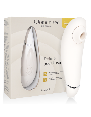 WOMANIZER - PREMIUM 2 ESTIMULADOR DE CLÍTORIS GRIS