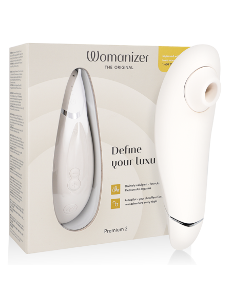 WOMANIZER - PREMIUM 2 ESTIMULADOR DE CLÍTORIS GRIS