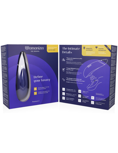 WOMANIZER - PREMIUM 2 ESTIMULADOR DE CLÍTORIS ARÁNDANO