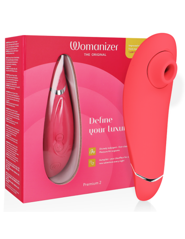 WOMANIZER - PREMIUM 2 ESTIMULADOR DE CLÍTORIS FRAMBUESA