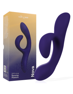 WE-VIBE - NOVA 3 VIBRADOR RABBIT AZUL MEDIANOCHE