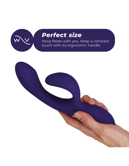 WE-VIBE - NOVA 3 VIBRADOR RABBIT AZUL MEDIANOCHE