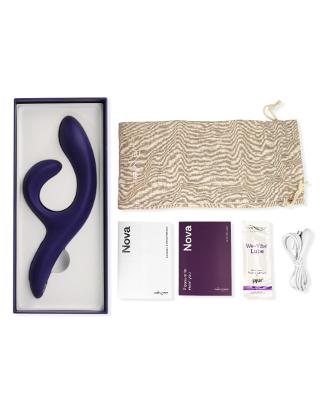 WE-VIBE - NOVA 3 VIBRADOR RABBIT AZUL MEDIANOCHE
