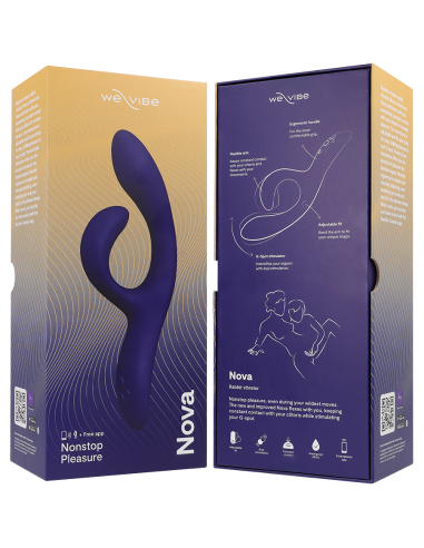 WE-VIBE - NOVA 3 VIBRADOR RABBIT AZUL MEDIANOCHE
