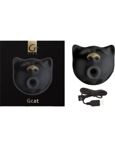 G-VIBE - GCAT MYSTIC SUCCIONADOR DE CLÍTORIS NEGRO