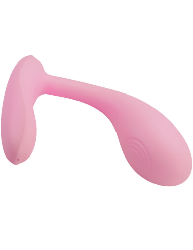 PRETTY LOVE - BAIRD G-SPOT 12 VIBRACIONES RECARGABLE ROSA APP