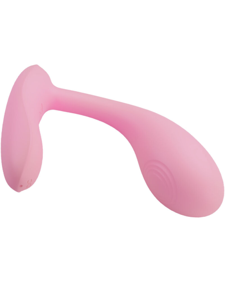 PRETTY LOVE - BAIRD G-SPOT 12 VIBRACIONES RECARGABLE ROSA APP