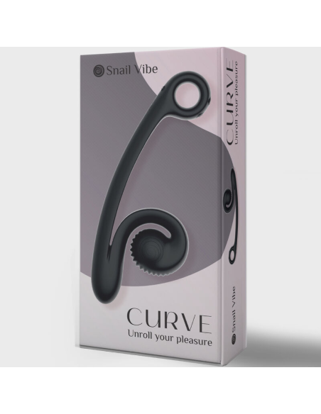 SNAIL VIBE - CURVE VIBRADOR NEGRO