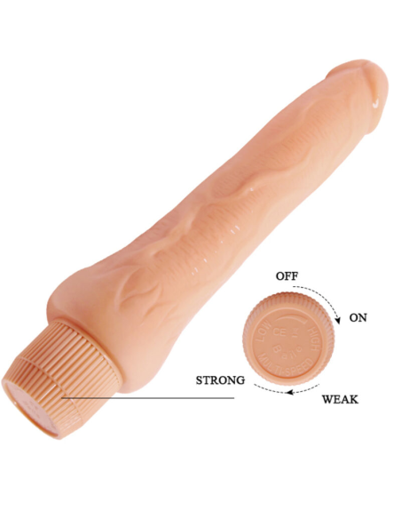 BAILE - BÁRBARA VIBRADOR REALÍSTICO 25 CM
