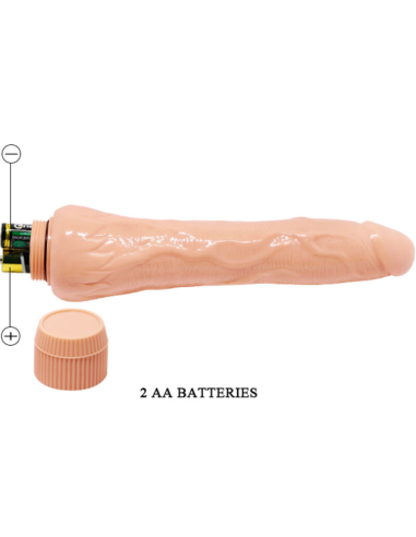 BAILE - BÁRBARA VIBRADOR REALÍSTICO 25 CM