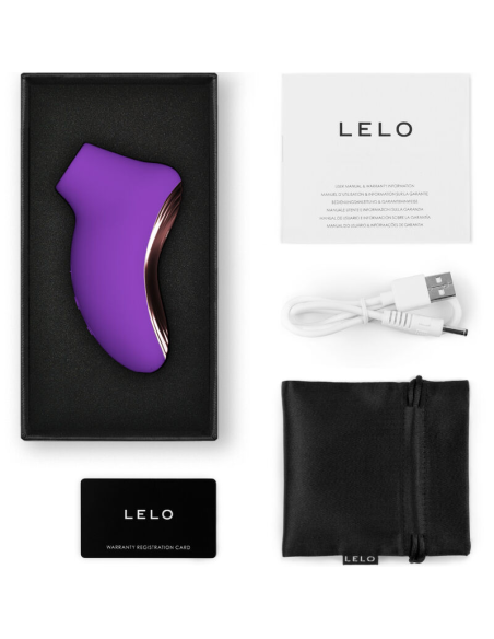LELO - SONA 2 TRAVEL MASAJEADOR SÓNICO DE CLÍTORIS MORADO