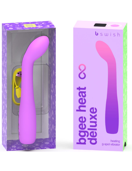 B SWISH - BGEE HEAT INFINITE DELUXE VIBRADOR RECARGABLE SILICONA LAVANDA