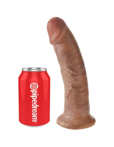 KING COCK - PENE REALÍSTICO 21.7 CM CARAMELO