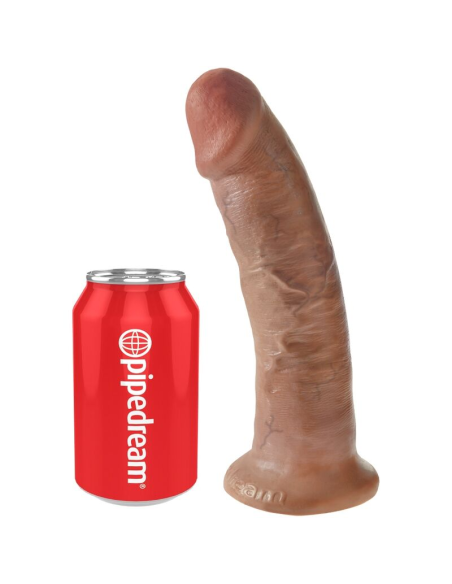 KING COCK - PENE REALÍSTICO 21.7 CM CARAMELO