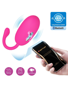 PRETTY LOVE - DOREEN HUEVO VIBRADOR RECARGABLE MAGENTA CONTROL REMOTO