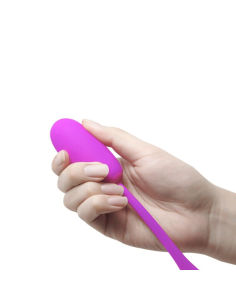 PRETTY LOVE - JULIUS HUEVO VIBRADOR IMPERMEBLE and RECARGABLE MORADO